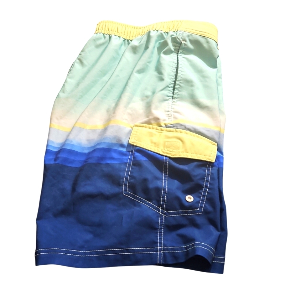 Wonder Nation Ombre Swim Shorts Men's XXL Beachwear Summer Pool Vacation Shorts - Picture 4 of 17